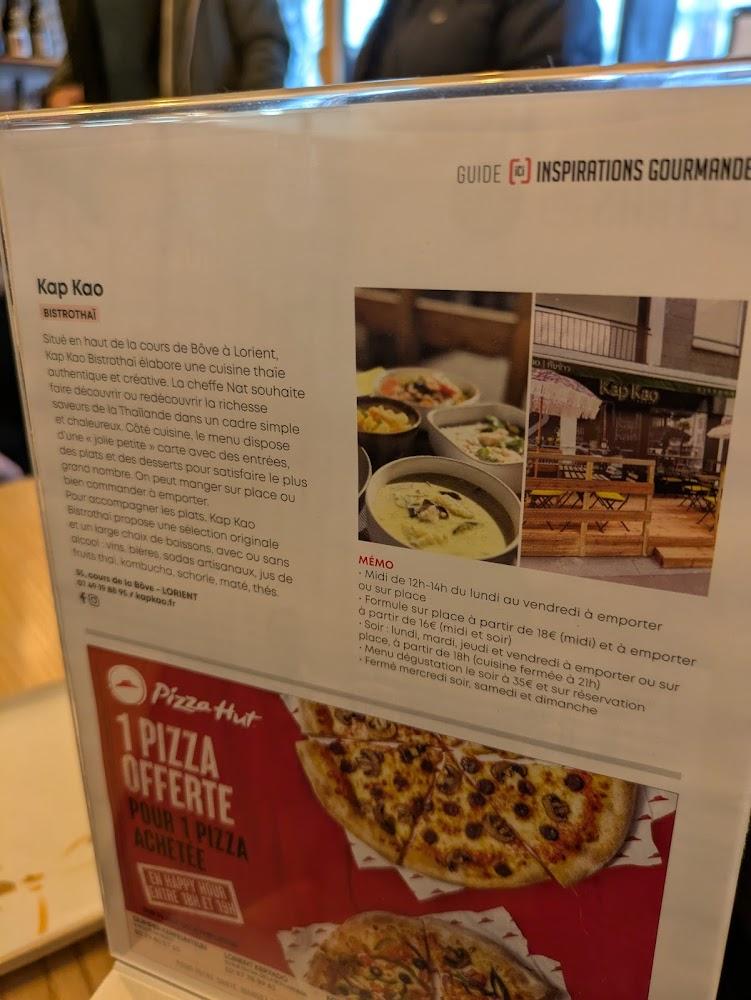 KAP KAO BISTROTHAÏ - Menu Image 4